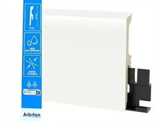 Arbiton PVC pás 15 x 80, dĺžka 220cm, biela